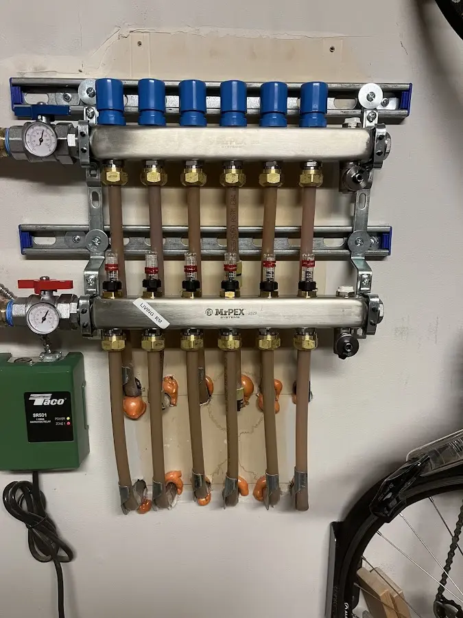 Plumber performing Leak Detection at a residential property in Rexland Acres